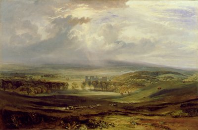 Raby Castle, the Seat of the Earl of Darlington by Joseph Mallord William Turner